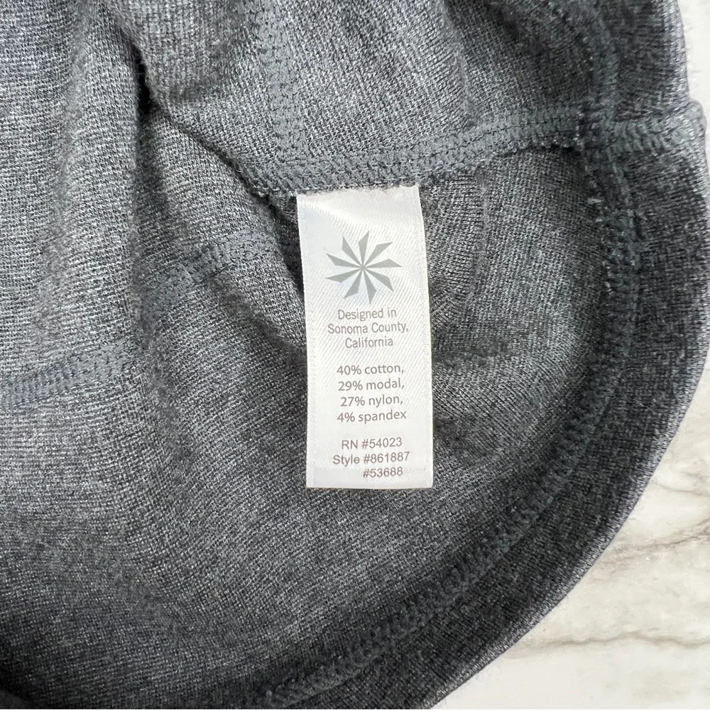 Athleta Strata Ponte A-Line Skirt charcoal Gray XS - Picture 6 of 6
